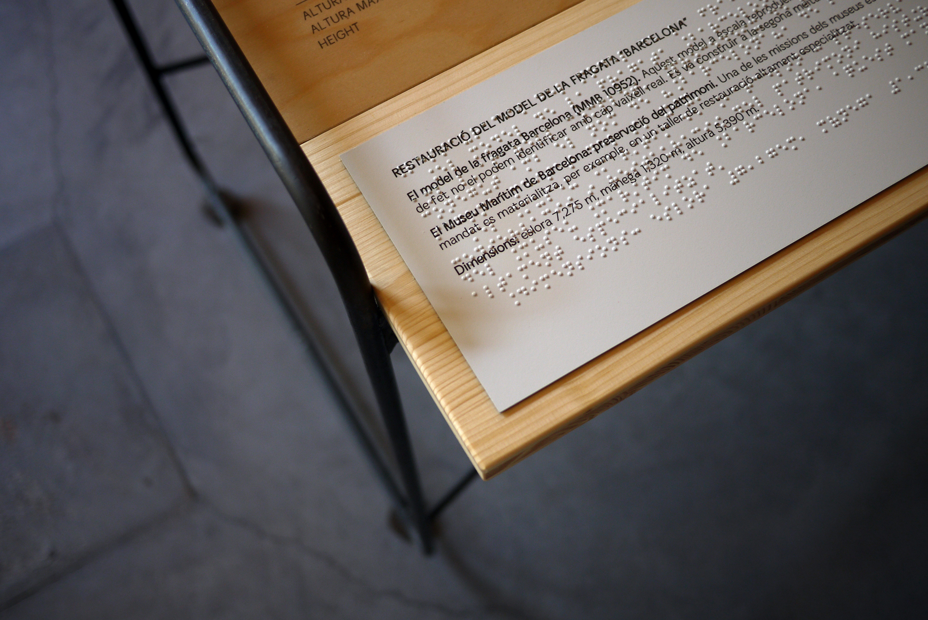Estudi Blanc I Bàrbara Blanc I Disseny – Projectes – Fragata Barcelona. Museu marítim Estudi Blanc I Bàrbara Blanc I Disseny - Projectes - Fragata Barcelona. Museu marítim