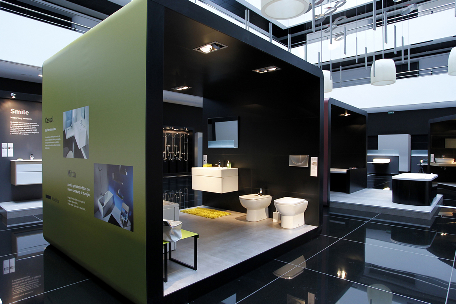 Estudi Blanc I Bàrbara Blanc I Disseny - Projectes - Showroom Gala, pasarel·la de bany