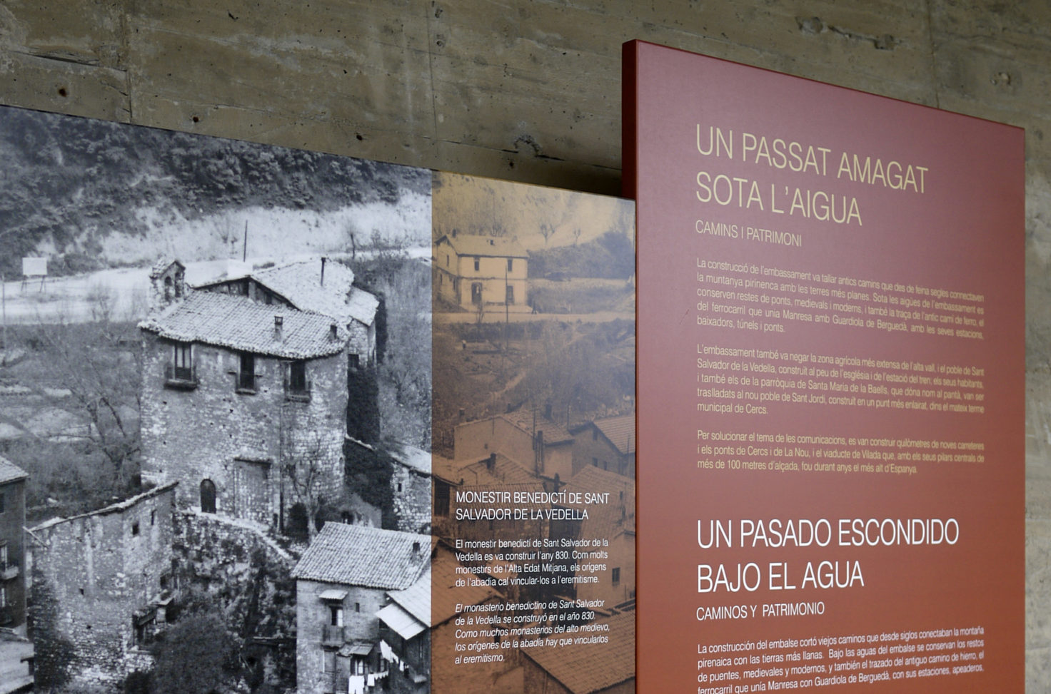 Estudi Blanc I Bàrbara Blanc I Disseny – Projectes – Centre d’interpretació de la presa de la Baells Estudi Blanc I Bàrbara Blanc I Disseny - Projectes - Centre d'interpretació de la presa de la Baells