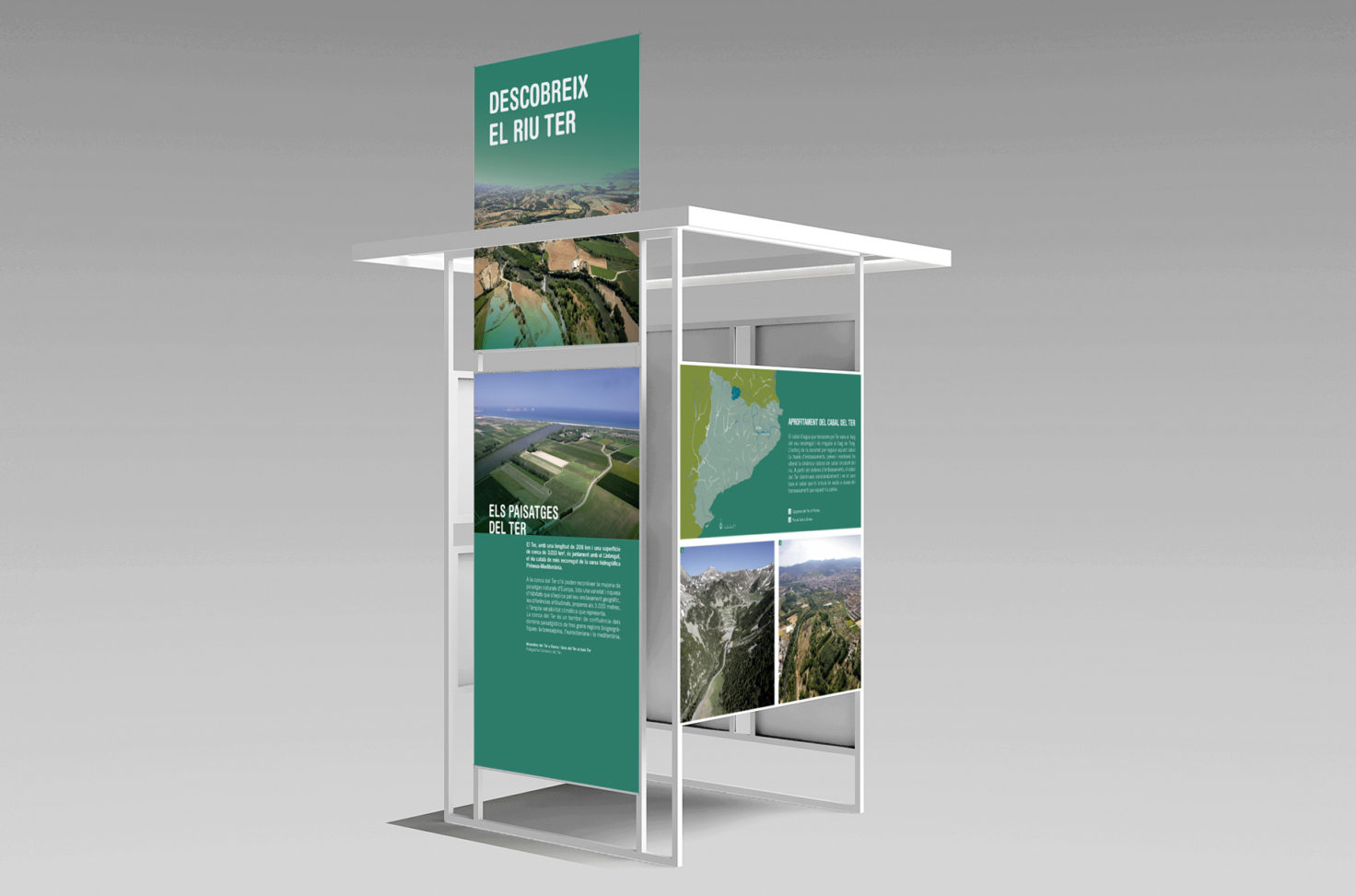 Estudi Blanc I Bàrbara Blanc I Disseny - Projectes - 50 anys de l'embassament de Susqueda