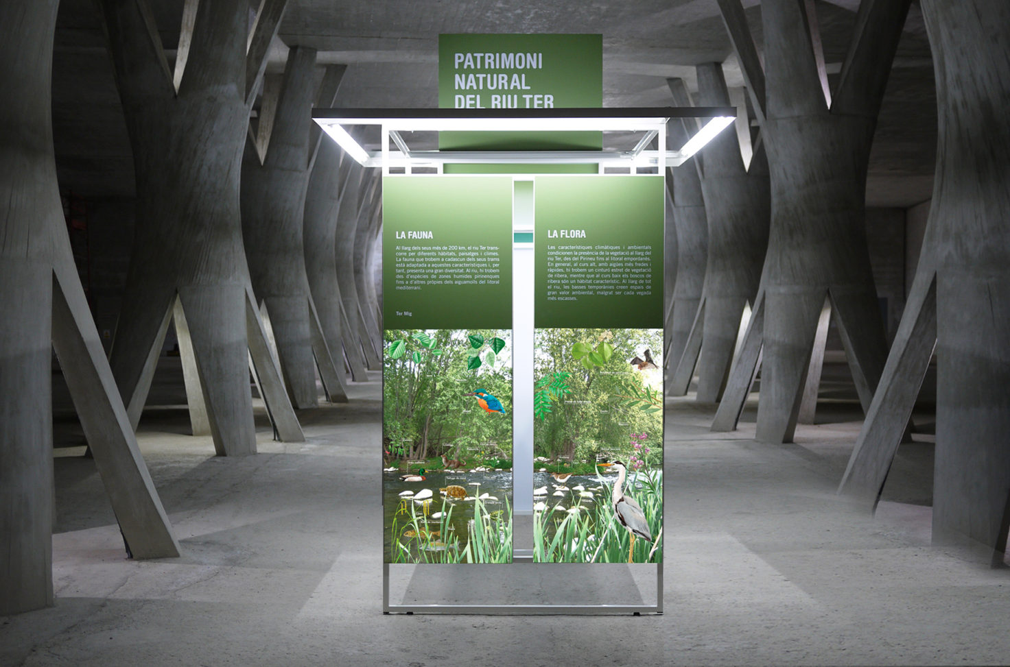 Estudi Blanc I Bàrbara Blanc I Disseny - Projectes - 50 anys de l'embassament de Susqueda