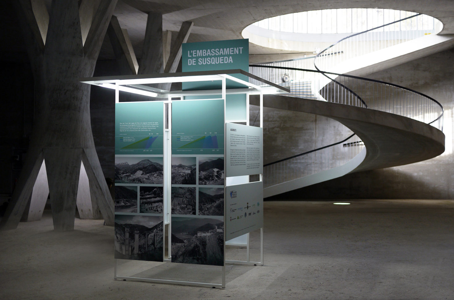 Estudi Blanc I Bàrbara Blanc I Disseny - Projectes - 50 anys de l'embassament de Susqueda