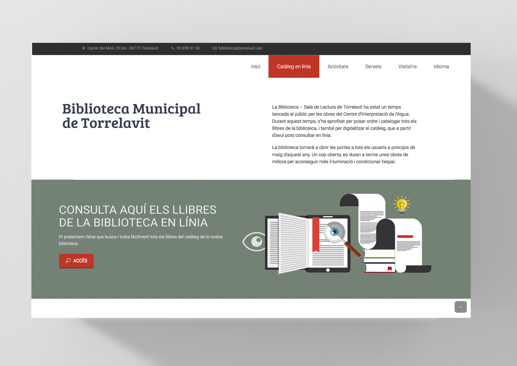 Estudi Blanc I Bàrbara Blanc I Disseny - Projectes - Biblioteca Municipal de Torrelavit