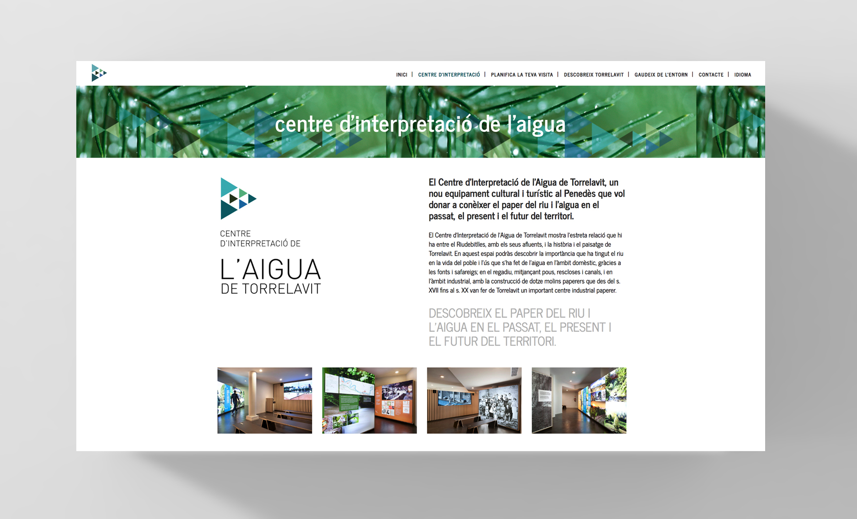 Estudi Blanc I Bàrbara Blanc I Disseny - Projectes - Centre d’interpretació de l’aigua de Torrelavit