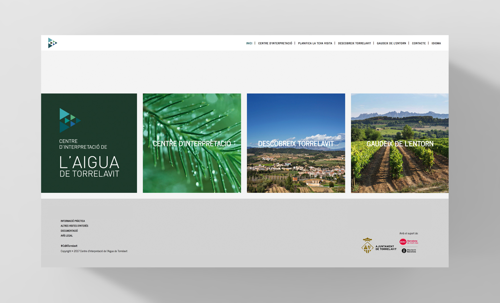 Estudi Blanc I Bàrbara Blanc I Disseny - Projectes - Centre d’interpretació de l’aigua de Torrelavit