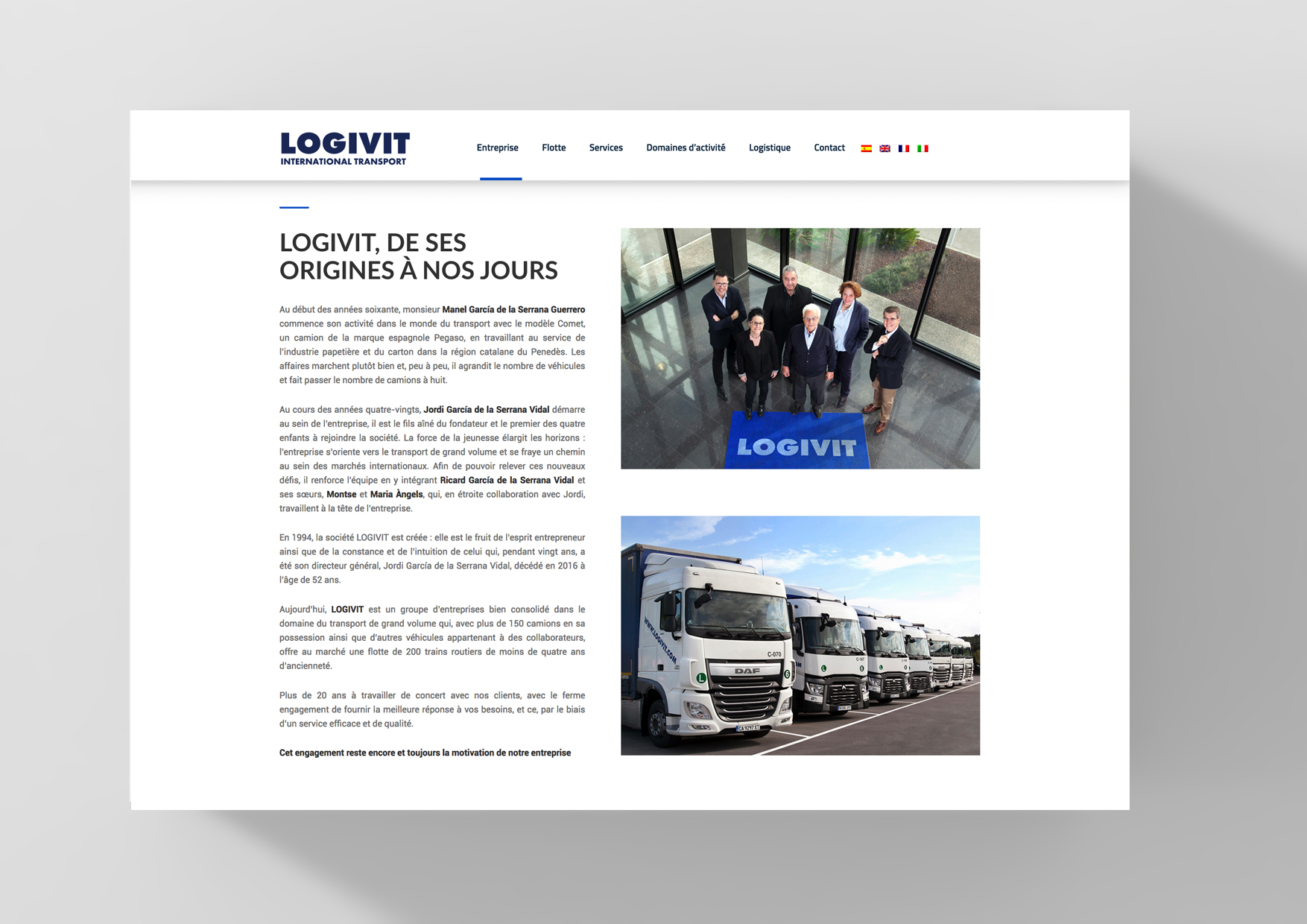 Estudi Blanc I Bàrbara Blanc I Disseny - Projectes - Logivit International Transport