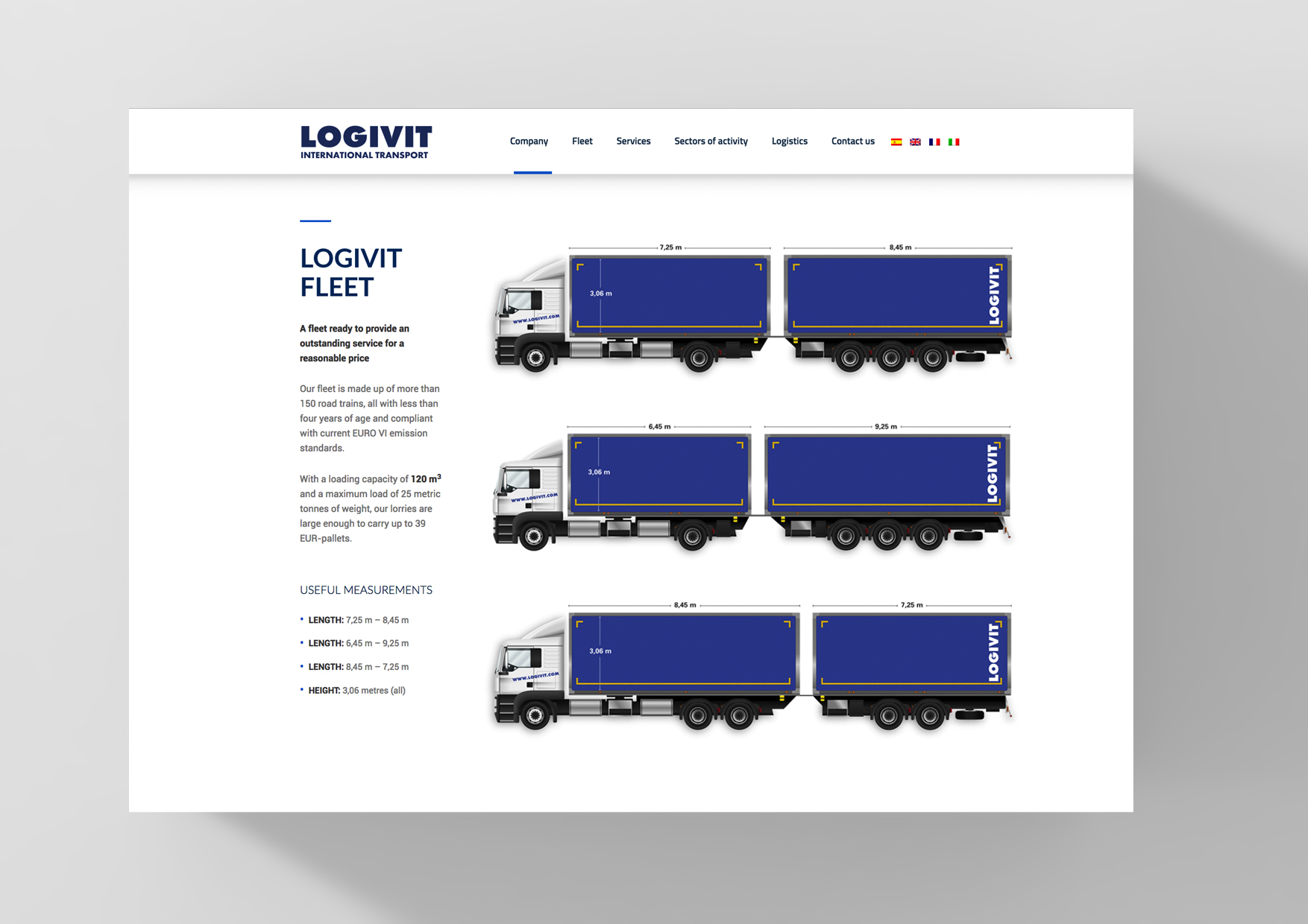 Estudi Blanc I Bàrbara Blanc I Disseny - Projectes - Logivit International Transport