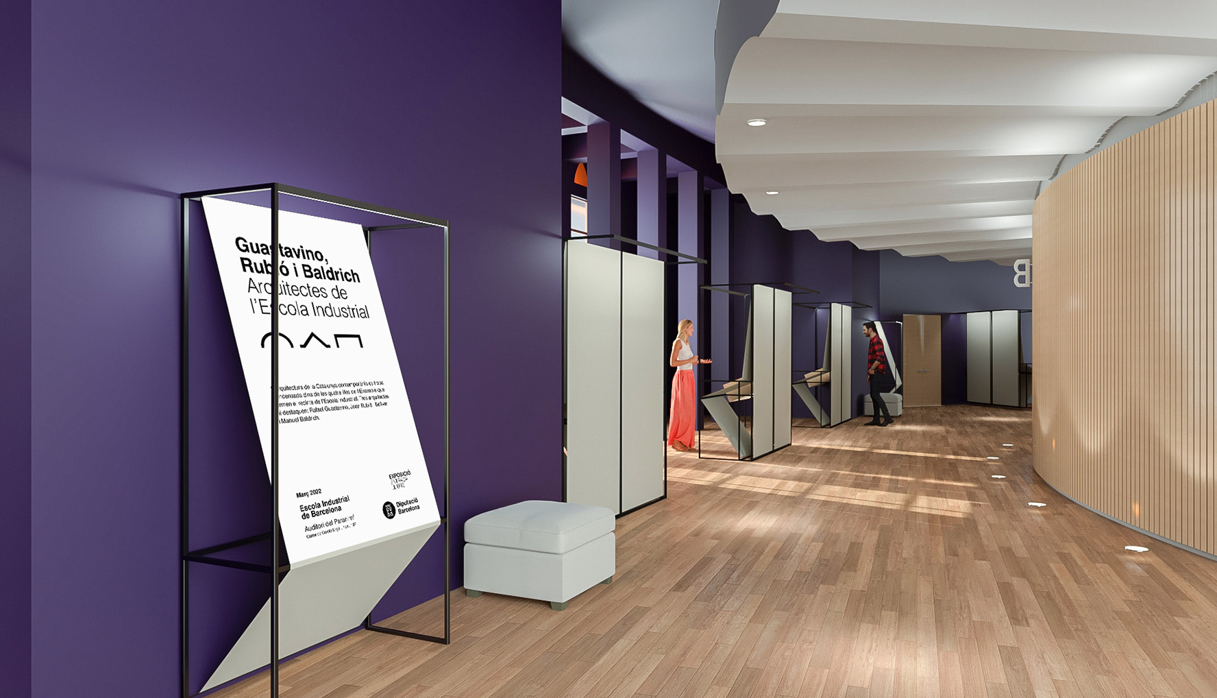 Estudi Blanc I Bàrbara Blanc I Disseny – Projectes – Guastavino, Rubió i Baldrich arquitectes de l’Escola Industrial Estudi Blanc I Bàrbara Blanc I Disseny - Projectes - Guastavino, Rubió i Baldrich arquitectes de l'Escola Industrial