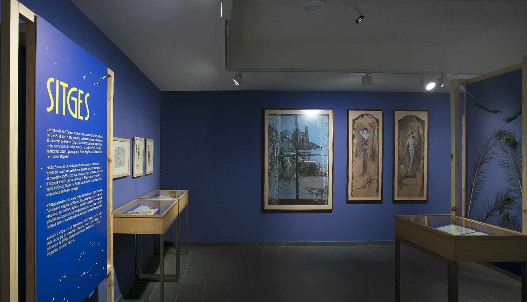 Estudi Blanc I Bàrbara Blanc I Disseny – Projectes – Pepito Zamora, un artista de revista Estudi Blanc I Bàrbara Blanc I Disseny - Projectes - Pepito Zamora, un artista de revista