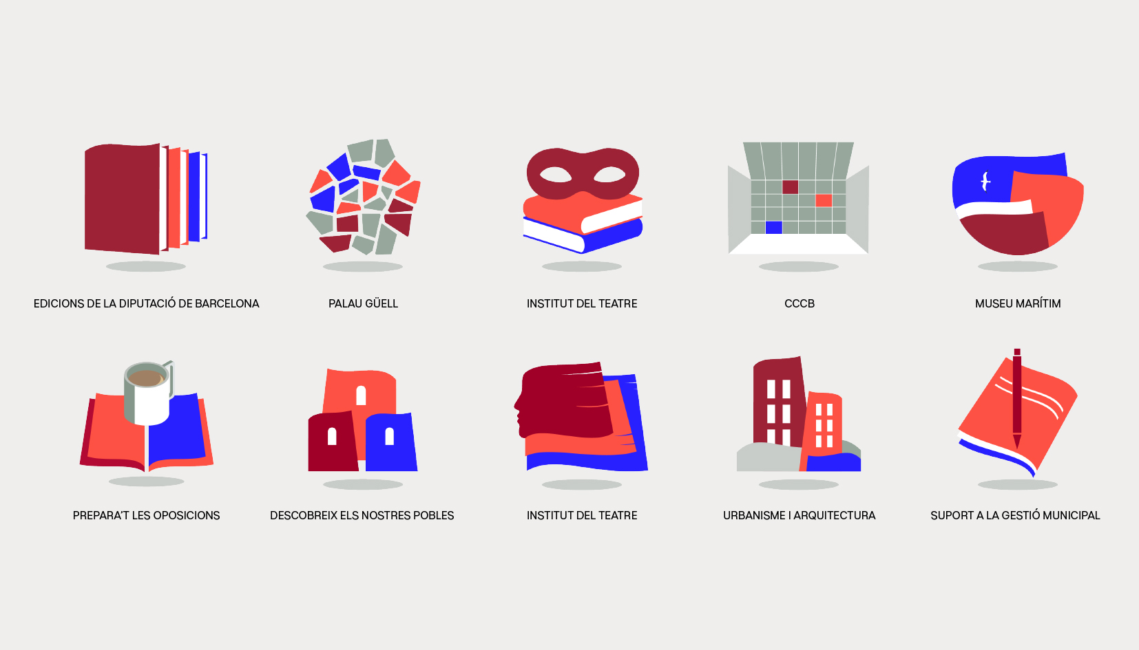 Estudi Blanc I Bàrbara Blanc I Disseny - Projectes - Llibreria de la Diputació de Barcelona